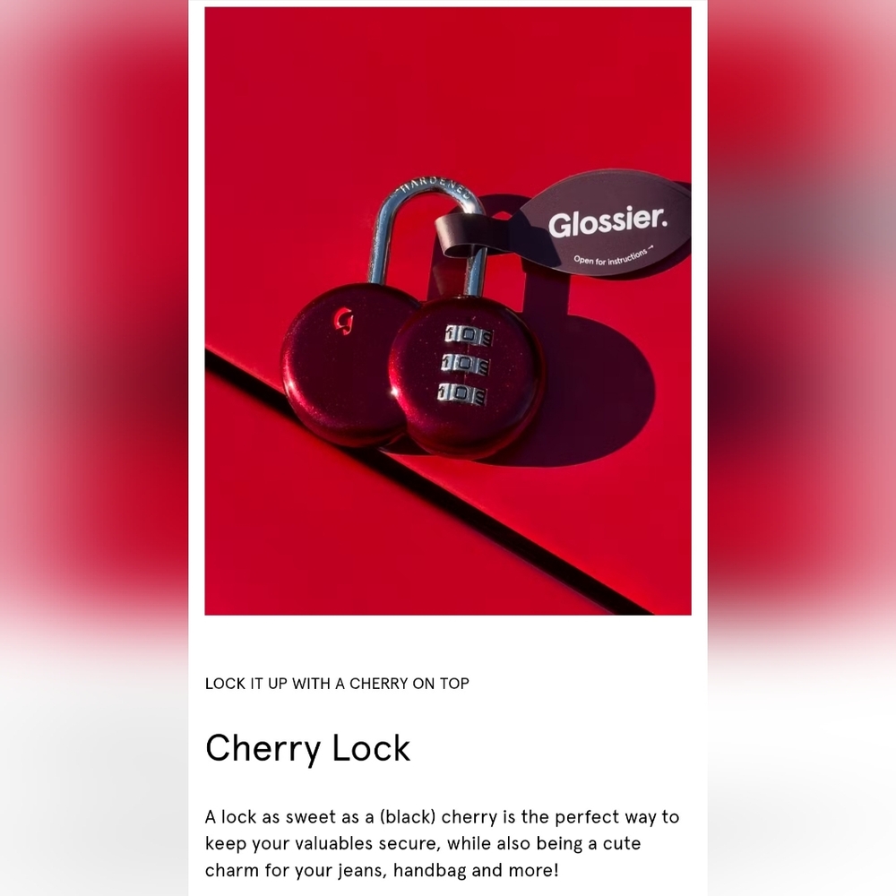 Glossier - Cherry Lock